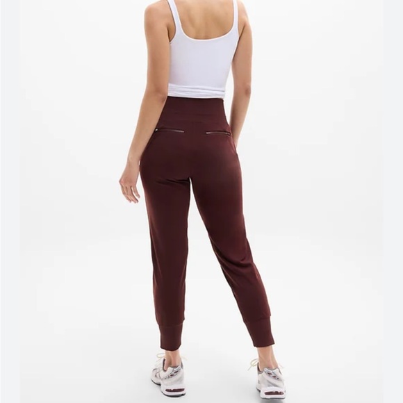 Athleta Venice High Rise Jogger garnet sz S - Picture 2 of 8
